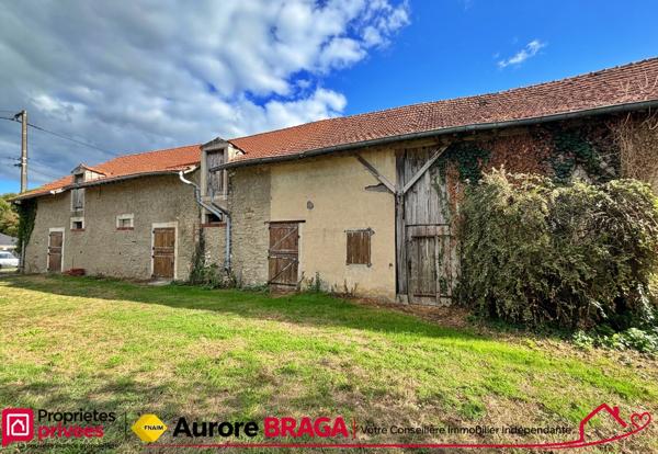 VIGNOUX-SUR-BARANGEON (18500) ANCIEN BÂTIMENT AGRICOLE D'ENVIRON 230 m² SUR UN TERRAIN DE 2 180 m²