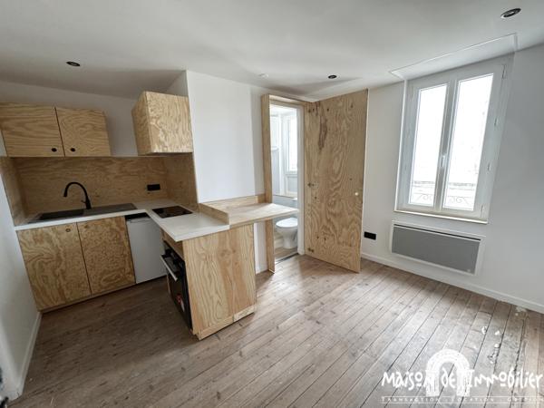 Location Studio rénové - 14m² - Hypercentre de COGNAC