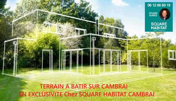 Terrain à vendre 1597m² Cambrai (59400)