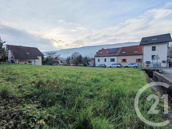 Terrain à vendre  674 m2 SEYSSEL - 74