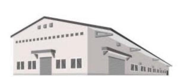 Bâtiment de 385 m2 à usage de commercial ou de dépôt