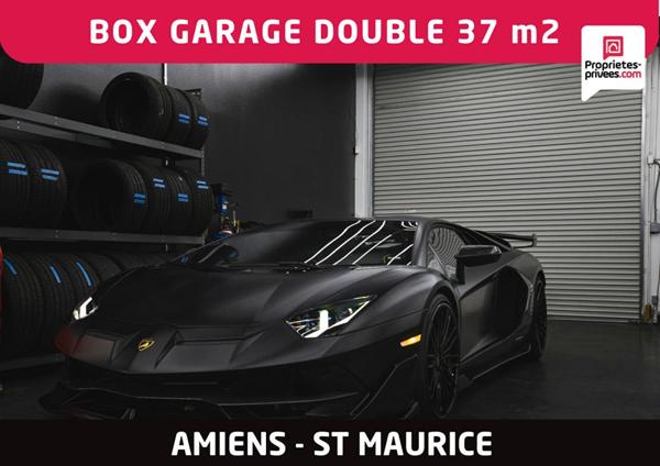 Box garage double 37 m2  Amiens Saint Maurice