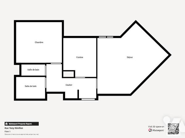 T2 50 m² avec 2 balcons – Calme – Ascenseur – Aix-les-Bains