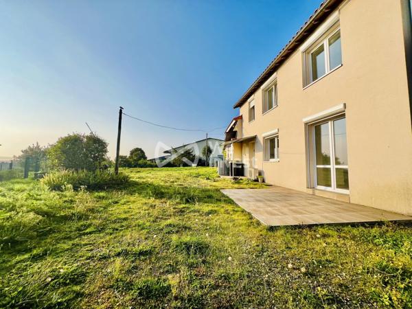Maison de type 5 avec 4 chambres, 113 m² habitables, dépendances, terrain de 1563 m².