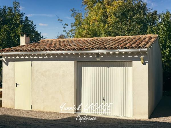 Propriété de charme avec piscine et dépendance – 156 m² – Terrain paysager 1 200 m² – Saint-Zacharie