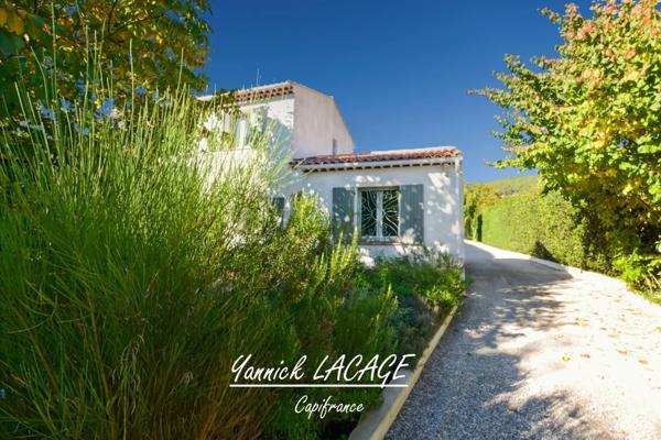 Propriété de charme avec piscine et dépendance – 156 m² – Terrain paysager 1 200 m² – Saint-Zacharie