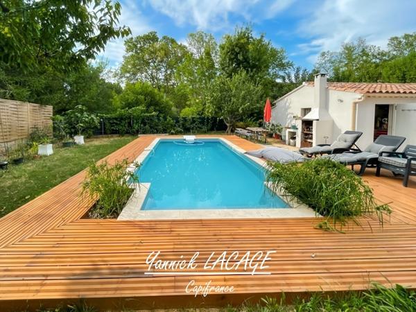 Propriété de charme avec piscine et dépendance – 156 m² – Terrain paysager 1 200 m² – Saint-Zacharie