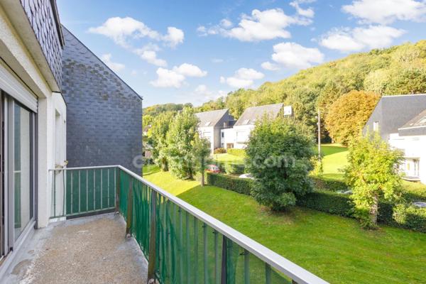 HONFLEUR CENTRE - T3 – 2 CHAMBRES - TERRASSE ENSOLEILLÉE – VUE DÉGAGÉE SUR PARC – PARKING - CAVE -