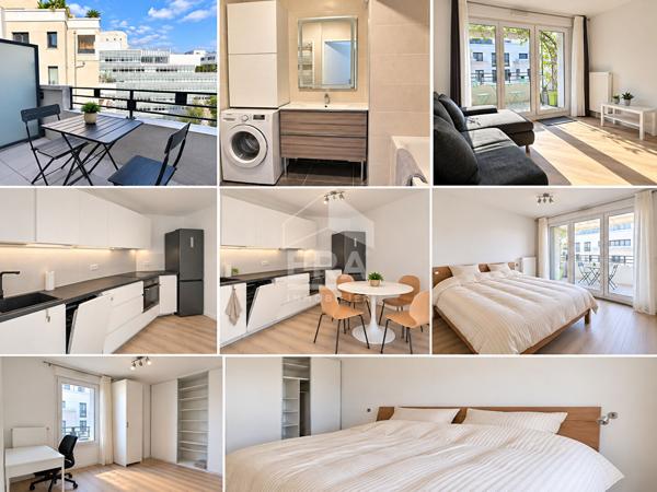 SAINT-OUEN  LES DOCKS / COURS DES LAVANDIÈRES  APPARTEMENT NEUF 2 TERRASSES PARKING + CAVE