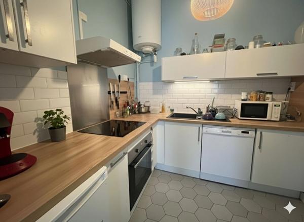 appt T2 neuf entièrement rénové & meublé (offre clés en main) à vendre ROUEN droite, surface hab. 35 m2