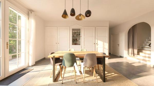 Maison Bourgeoise Individuelle T7 avec sous-sol intérement rénovée 01170 Gex