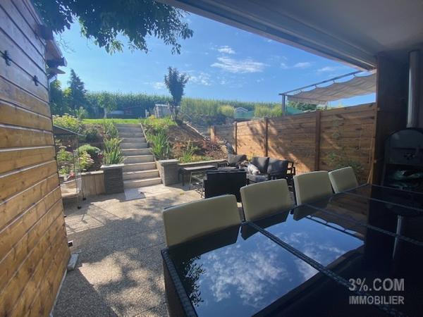 3%.COM Très beau F4 en rez de jardin - terrasse-spa Woellenheim (67370)