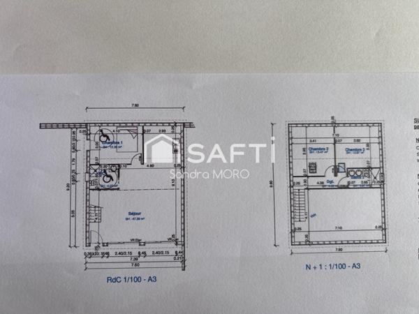 Maison bois neuve de 98 m², moderne et éco-conçue.