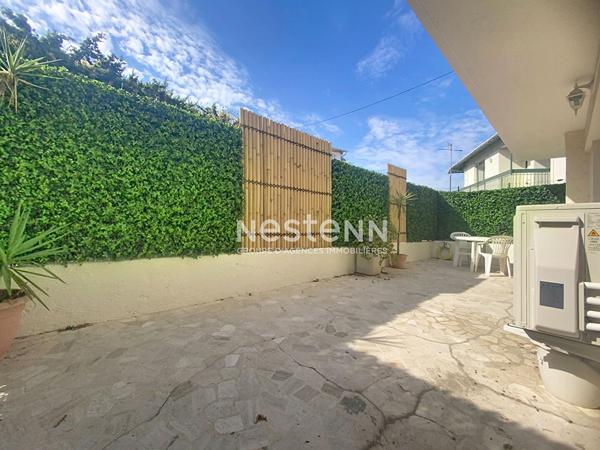 REZ-DE-CHAUSSEE - 2P RENOVE - 49m2 - LE CANNET - SUD - JARDIN 25m2 - CAVE -