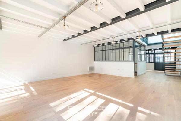 Loft en duplex avec jardin privatif en coeur de ville