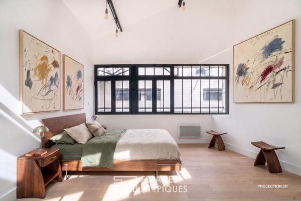Loft en duplex avec jardin privatif en coeur de ville