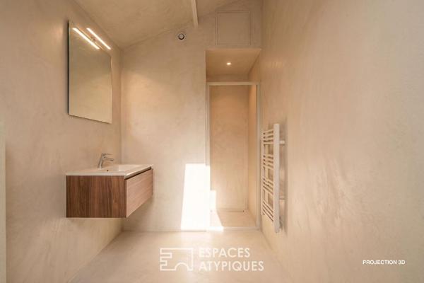Loft en duplex avec jardin privatif en coeur de ville