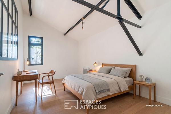 Loft en duplex avec jardin privatif en coeur de ville