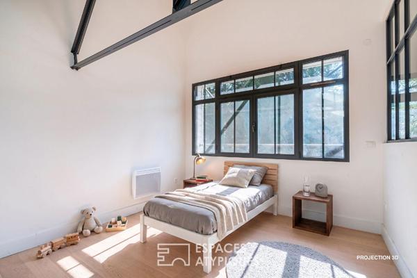 Loft en duplex avec jardin privatif en coeur de ville