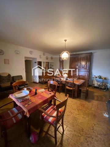 Maison de village avec grand terrain et gites