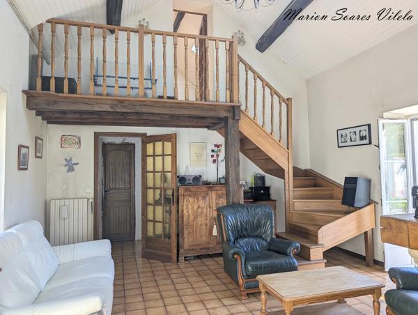 Authentique briarde au cœur d’un hameau paisible – 6 P, jardin, garage (CHAUMES-EN-BRIE)