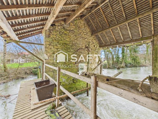 Ancien moulin à eau du XVIII ème siècle