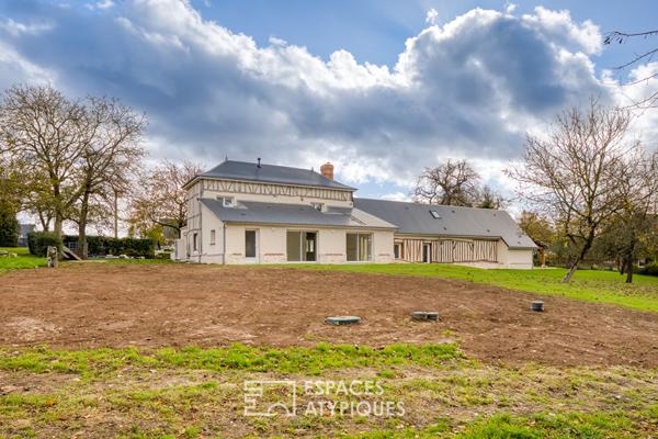 Maison normande rénovée dans un parc de 2 hectares