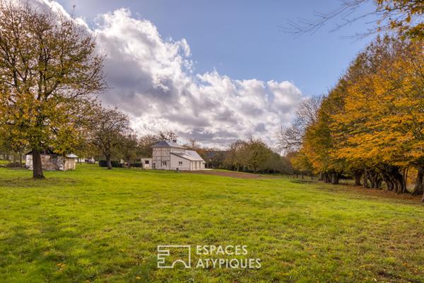 Maison normande rénovée dans un parc de 2 hectares