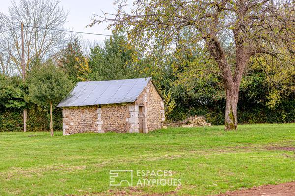 Maison normande rénovée dans un parc de 2 hectares
