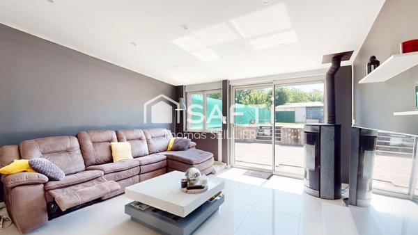 ROUBAIX – MAISON 1930 RÉNOVÉE, 3 CHAMBRES, BUREAU ET JARDIN DE 150 M²