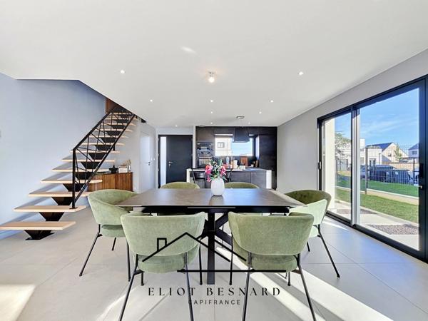 MAISON CONTEMPORAINE DE 2024 – VIE DE PLAIN-PIED – 3 CHAMBRES – GARAGE – GIBERVILLE