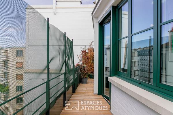 Appartement comptemporain avec terrasse
