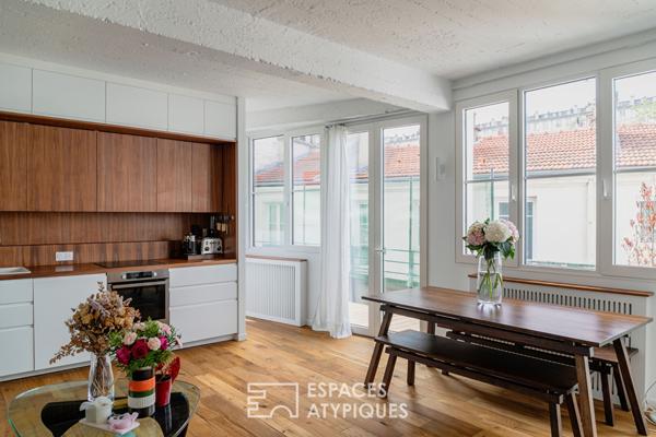 Appartement comptemporain avec terrasse