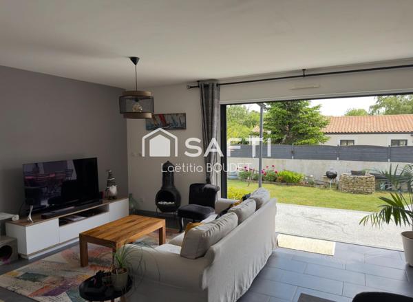 NOUVEAUTÉ – SAINT-VIVIEN Maison de plain-pied lumineuse, 3 chambres, garage avec terrain piscinable