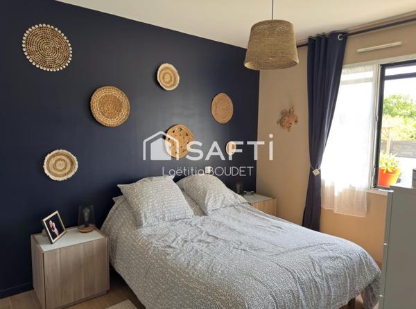 NOUVEAUTÉ – SAINT-VIVIEN Maison de plain-pied lumineuse, 3 chambres, garage avec terrain piscinable