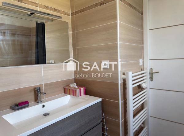 NOUVEAUTÉ – SAINT-VIVIEN Maison de plain-pied lumineuse, 3 chambres, garage avec terrain piscinable