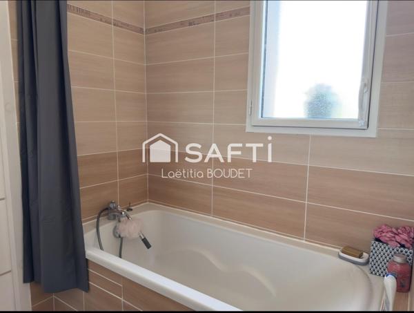 NOUVEAUTÉ – SAINT-VIVIEN Maison de plain-pied lumineuse, 3 chambres, garage avec terrain piscinable