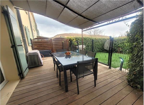 Maison de ville 84m²- 3 Chambres Garage Cave Terrasse Jardin