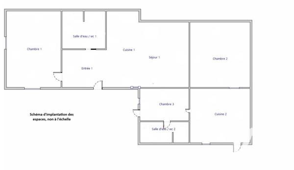 Maison à vendre 4 pièces 60 m² Esbly