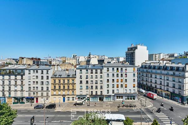 Appartement-terrasse avec vue panoramique sur Paris