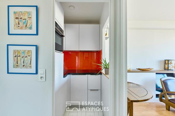 Appartement-terrasse avec vue panoramique sur Paris