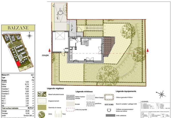 Maison à vendre 4 pièces 87 m² Couëron