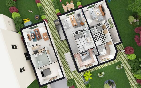 Appartement à vendre    2 pièces •  Venette