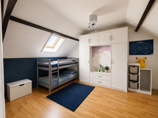 Maison avec pièce de vie spacieuse