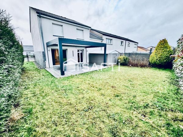 Jolie maison individuelle en limite de propriété