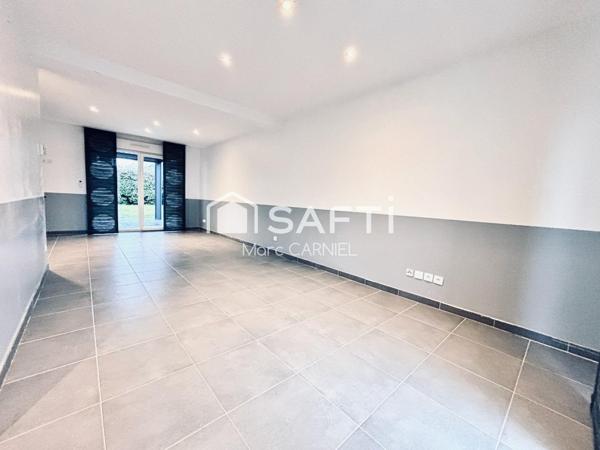 Jolie maison individuelle en limite de propriété