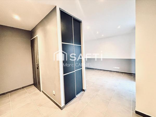 Jolie maison individuelle en limite de propriété