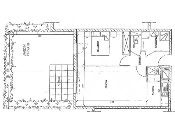 Appartement de 45,95 m²