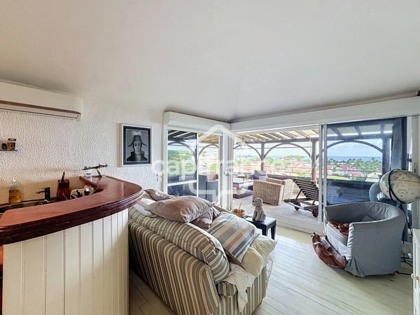 LE GOSIER – BAS-DU-FORT | DUPLEX T4 VUE MER – 159 m² AU SOL AVEC TERRASSES