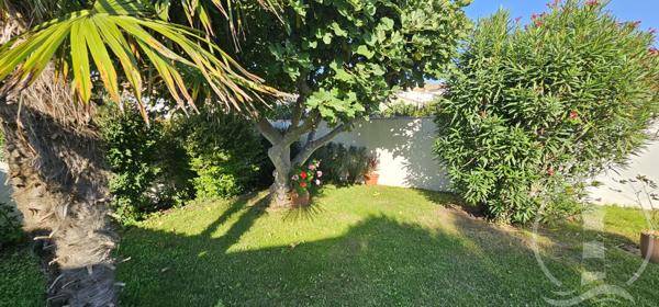 Maison de plain pied sur jardin clos